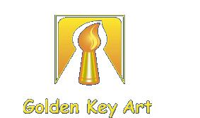 Golden Key Art school logo