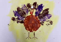 Thanksgiving Camp at Golden Key Art, Tarzana studio
